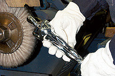 polishing an oscar